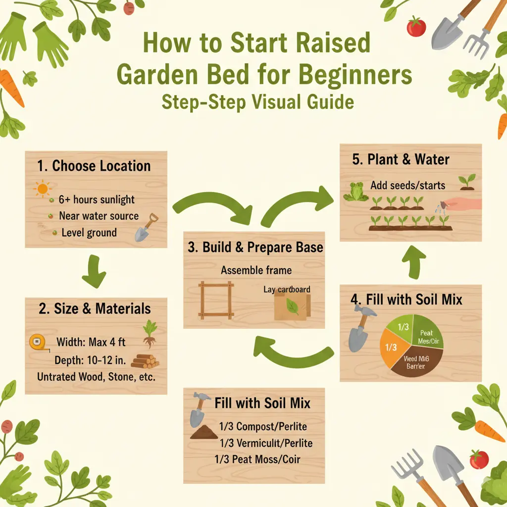Basics of Greenhouse Gardening | Greenhouse Gardening for Beginners 2 How-to-Start-a-Raised-Garden-Bed-for-Beginners-1