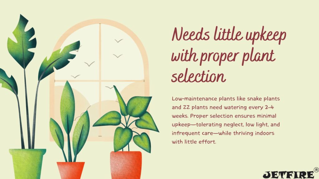 Best Organic Fertilizer for Indoor Plants: The Ultimate Natural Guide 9 Needs little upkeep with proper plant selection
