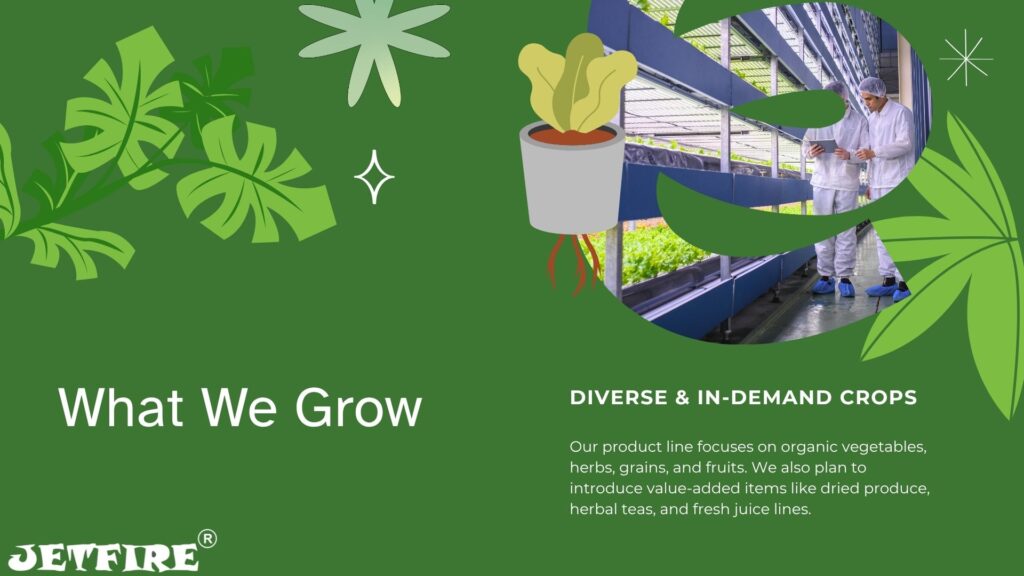 Starting an Agribusiness Plan From Scratch: 9-Step Definitive Guide 3 What we grow in Agri Business