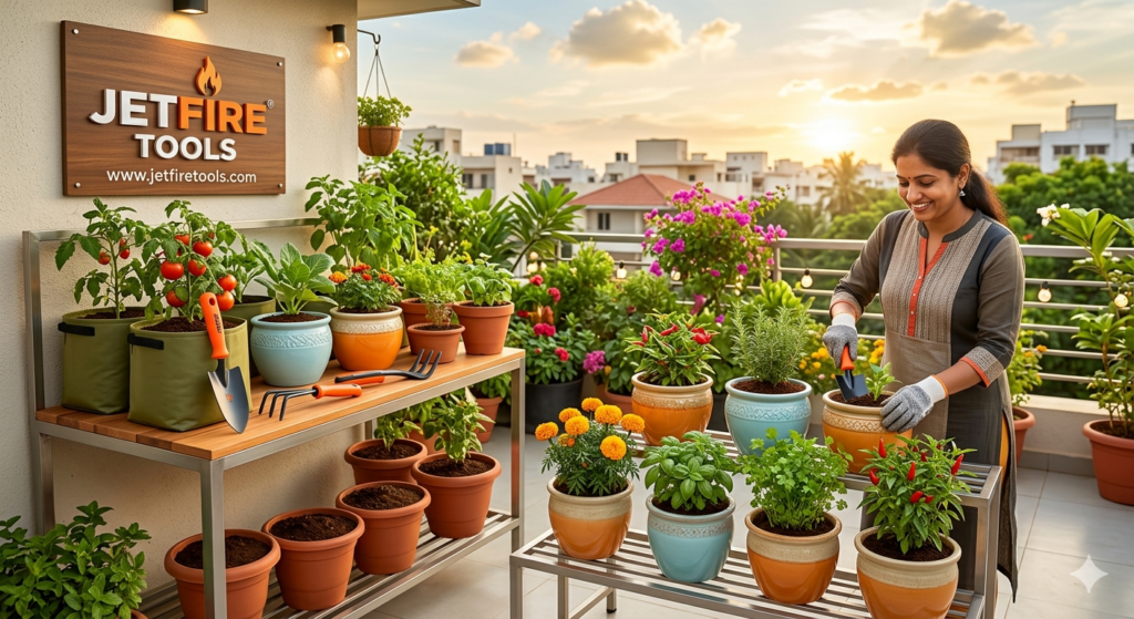 10 Powerful & Best Pots for Terrace Garden in India | Guide for Healthy Plants & Higher Yield 2 Best Pots for Terrace Garden in India