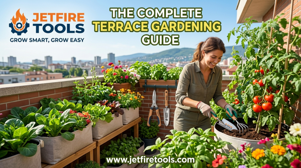 Complete Terrace Gardening Guide: Transform Your Roof into a Thriving Green Oasis 3 Complete Terrace Gardening Guide
