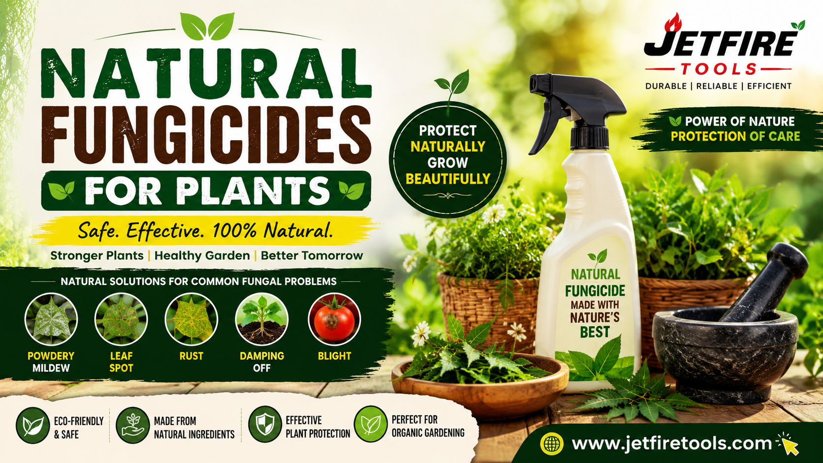 10 Best Natural Fungicides for Plants: Save Your Garden Successfully Now! 4 Natural Fungicides for Plants